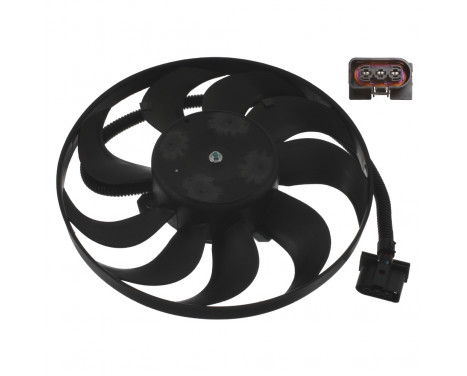 Fan, radiator 14744 FEBI