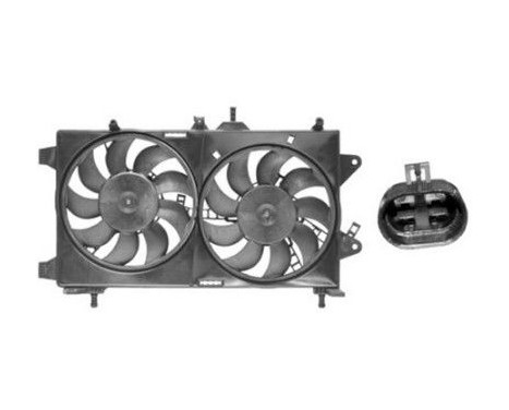 Fan, radiator 1622749 International Radiators, Image 2