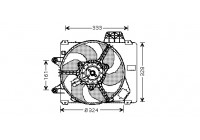 Fan, radiator 1735746 International Radiators