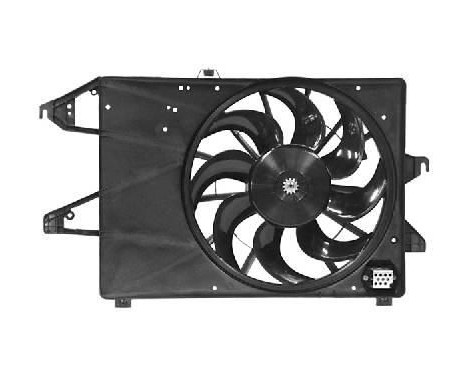 Fan, radiator 1825746 International Radiators, Image 2