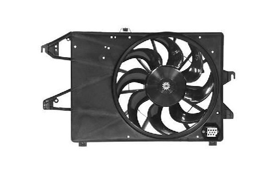 Fan, radiator 1825746 International Radiators, Image 2