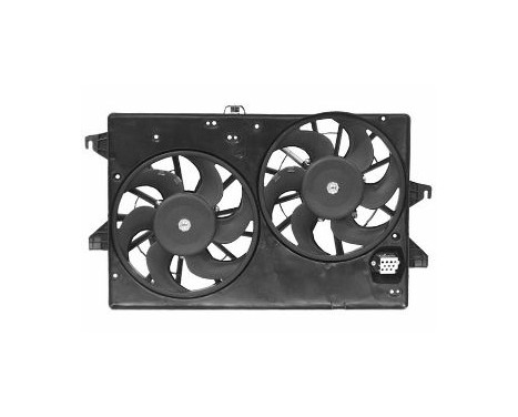 Fan, radiator 1825749 International Radiators, Image 2