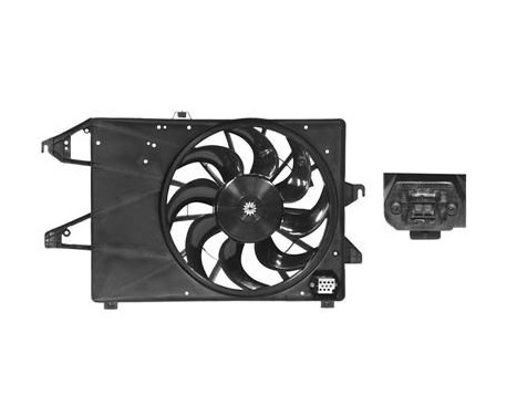 Fan, radiator 1828746 International Radiators, Image 2