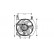 Fan, radiator 1830749 International Radiators