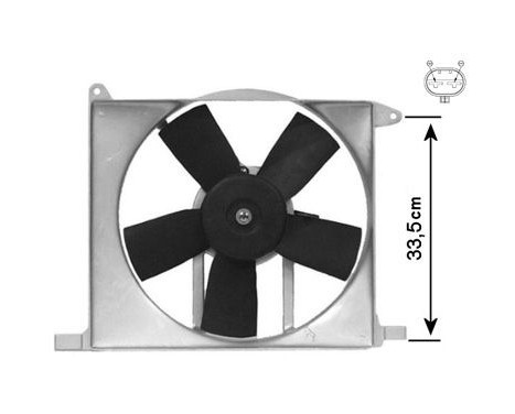 Fan, radiator 3734746 International Radiators, Image 2