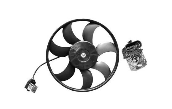 Fan, radiator 3742744 International Radiators, Image 2