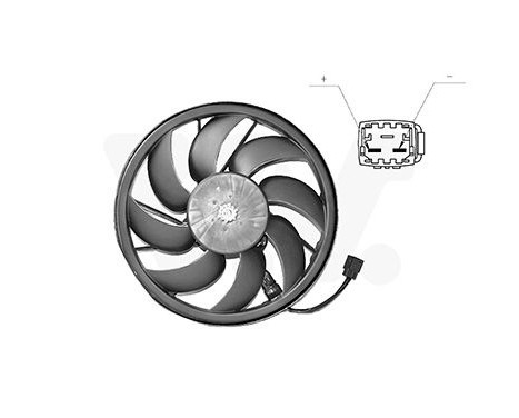 Fan, radiator 4028748 International Radiators, Image 2