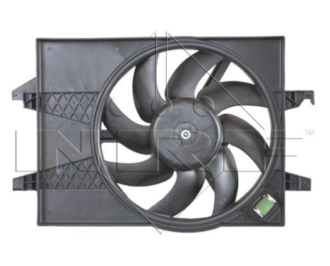 Fan, radiator 47006 NRF, Image 2