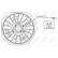 Fan, radiator 47025 NRF
