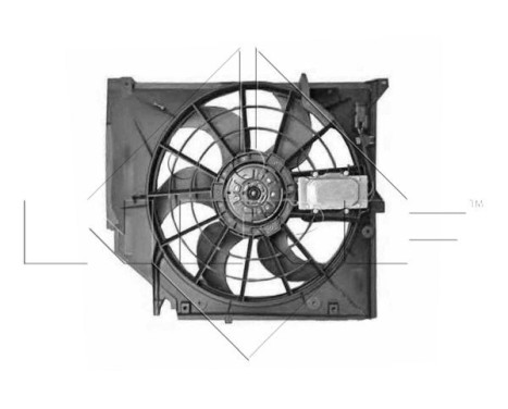 Fan, radiator 47026 NRF, Image 3