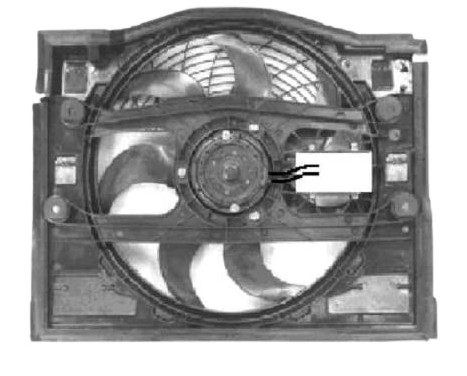 Fan, radiator 47027 NRF