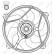 Fan, radiator 47069 NRF, Thumbnail 2