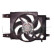 Fan, radiator 47200 NRF, Thumbnail 2