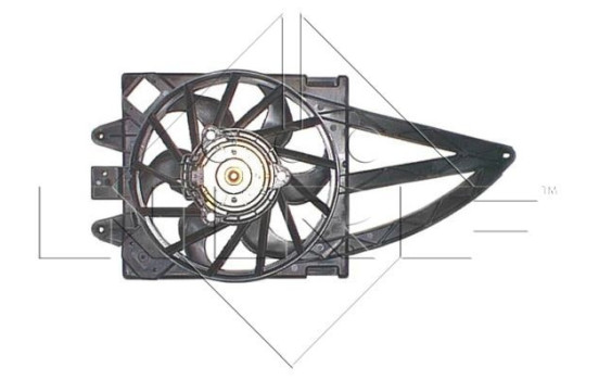 Fan, radiator 47240 NRF