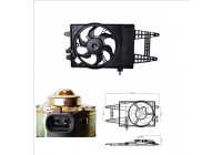 Fan, radiator 47243 NRF