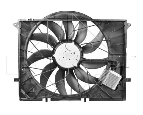 Fan, radiator 47297 NRF, Image 2