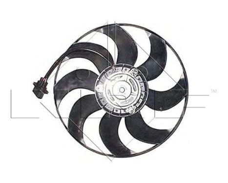 Fan, radiator 47375 NRF, Image 2