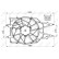 Fan, radiator 47475 NRF, Thumbnail 5
