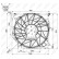 Fan, radiator 47672 NRF, Thumbnail 3