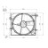 Fan, radiator 47897 NRF, Thumbnail 2