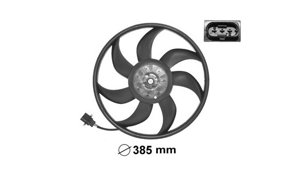 Fan, radiator 5827745 International Radiators