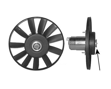 Fan, radiator 5880745 International Radiators