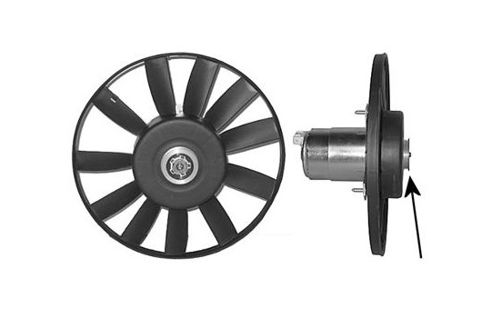 Fan, radiator 5880745 International Radiators