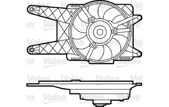 Fan, radiator 698562 Valeo, Image 2