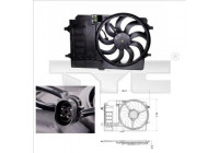 Fan, radiator 803-0001 TYC