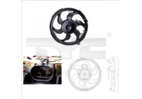 Fan, radiator 809-0010 TYC