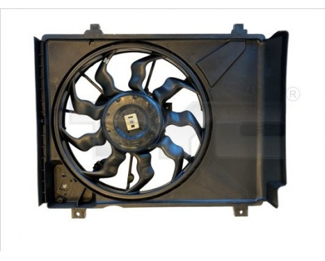 Fan, radiator 813-0007 TYC, Image 2