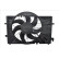 Fan, radiator 821-0015 TYC, Thumbnail 2