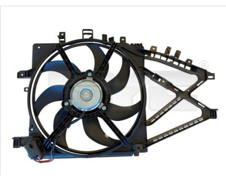 Fan, radiator 825-0040 TYC, Image 2