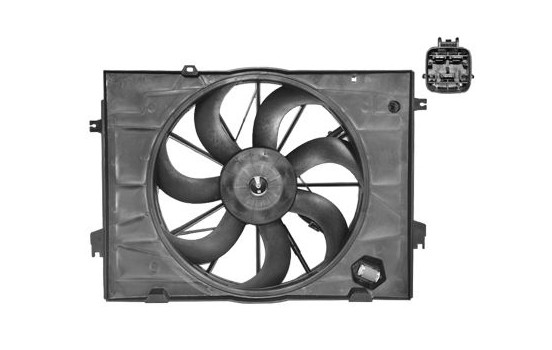 Fan, radiator 8267747 International Radiators