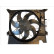 Fan, radiator 838-0010 TYC, Thumbnail 2