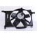 Fan, radiator 85005 Nissens