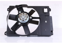 Fan, radiator 85020 Nissens