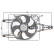 Fan, radiator 85100 Nissens