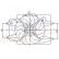 Fan, radiator 85107 Nissens