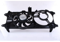 Fan, radiator 85131 Nissens