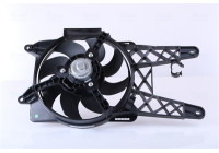 Fan, radiator 85138 Nissens