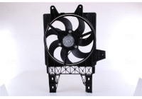 Fan, radiator 85140 Nissens