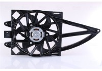 Fan, radiator 85150 Nissens