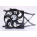 Fan, radiator 85154 Nissens