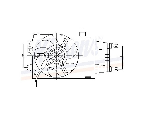 Fan, radiator 85162 Nissens, Image 6