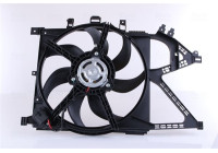 Fan, radiator 85195 Nissens