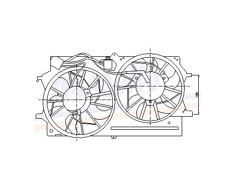 Fan, radiator 85214 Nissens, Image 6