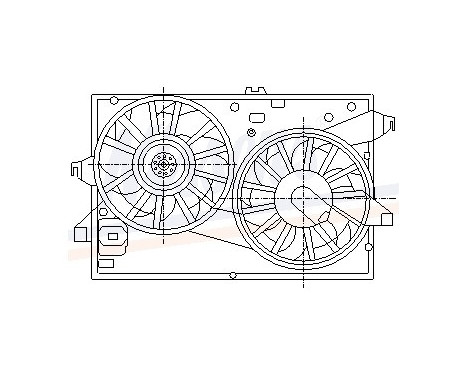 Fan, radiator 85228 Nissens, Image 6