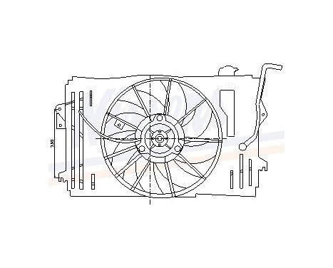 Fan, radiator 85232 Nissens, Image 6