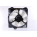 Fan, radiator 85242 Nissens